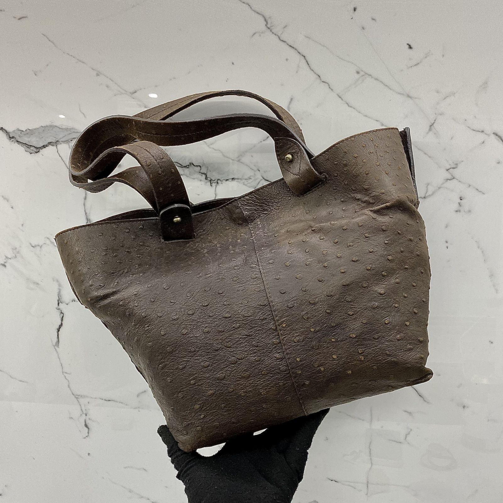 Furla discount ostrich bag
