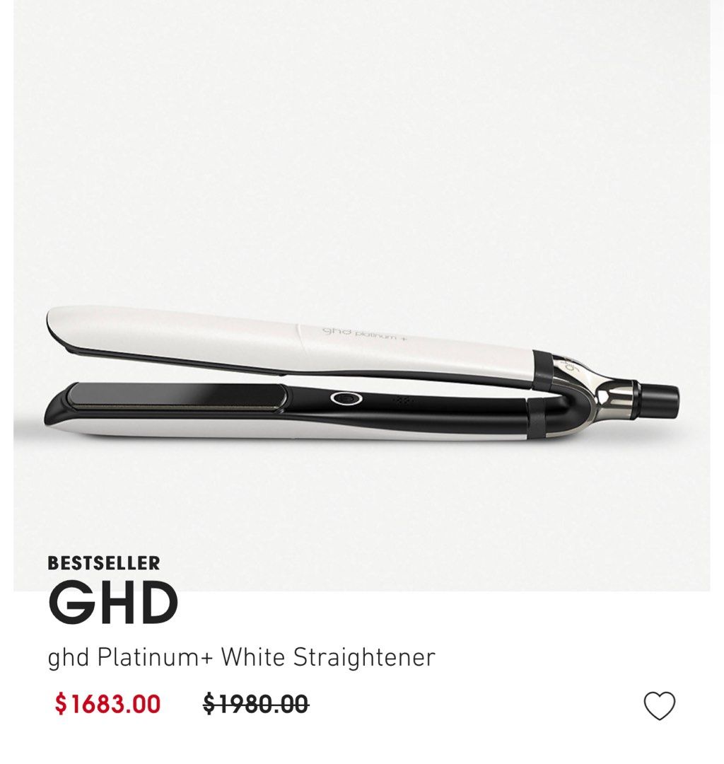 Ghd platinum plus selfridges deals