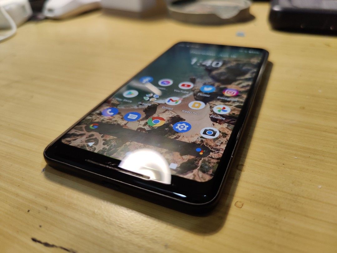 Google Pixel 2 XL - 64 GB (Category: Google Pixel) located in Pasig City. Submitted by cmdrod303 (Listing ID 1237573625, Image 2). Description: Bought in the Netherlands, lost original box and accessories Comes with third-party charger and USB-C cable updated to last supported firmware No damage, no issues but feel free to ask me what to test RFS: Need funds for pixel 7.