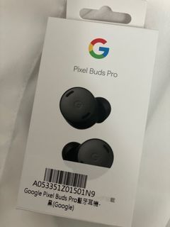 全新未拆封Google Pixel Buds Pro 智慧藍牙耳機 石墨黑
