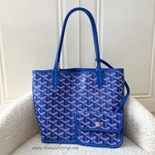 Anjou Reversible Leather Tote Bag PM size, Women's Fashion, Bags & Wallets,  Tote Bags on Carousell