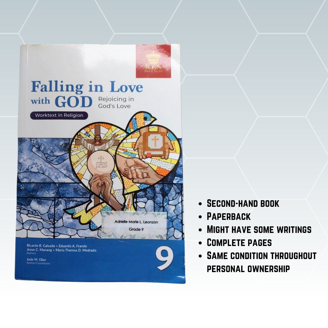 Grade 9 Religion Book on Carousell