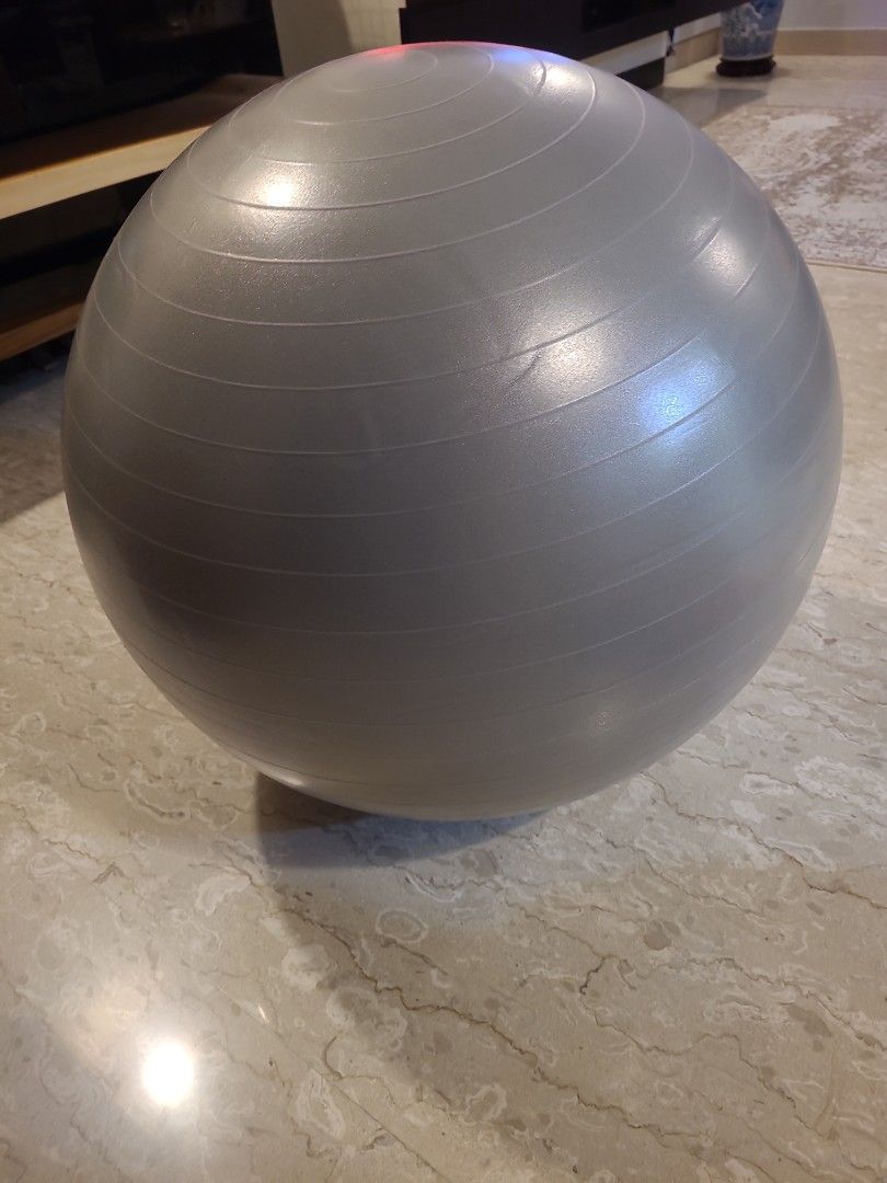 Grey gym online ball