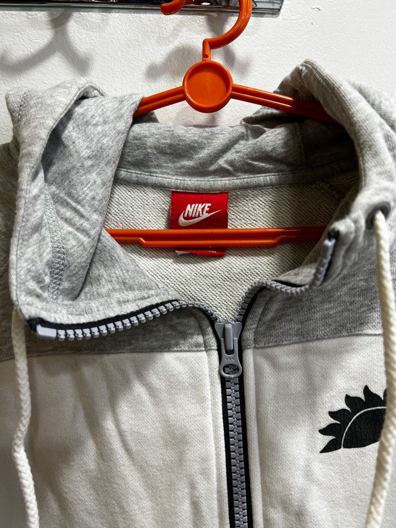 Grey Nike Jacket Hoodie