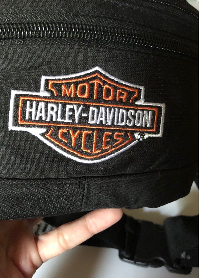 Harley Davidson Waist Bag, Men's Fashion, Bags, Belt bags, Clutches and