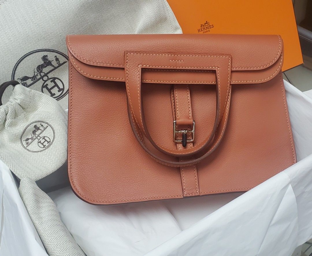 HERMES HALZAN 25, 名牌, 手袋及銀包 Carousell