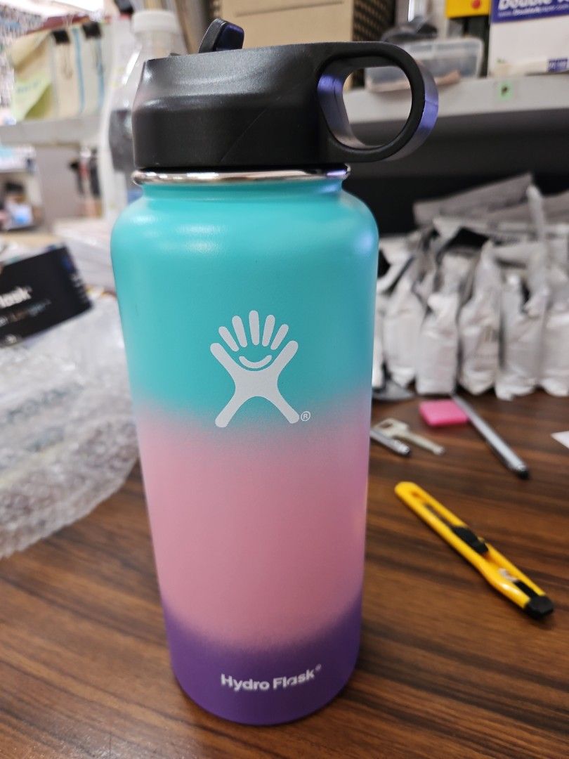 32 oz hydro flask hot sale ombre