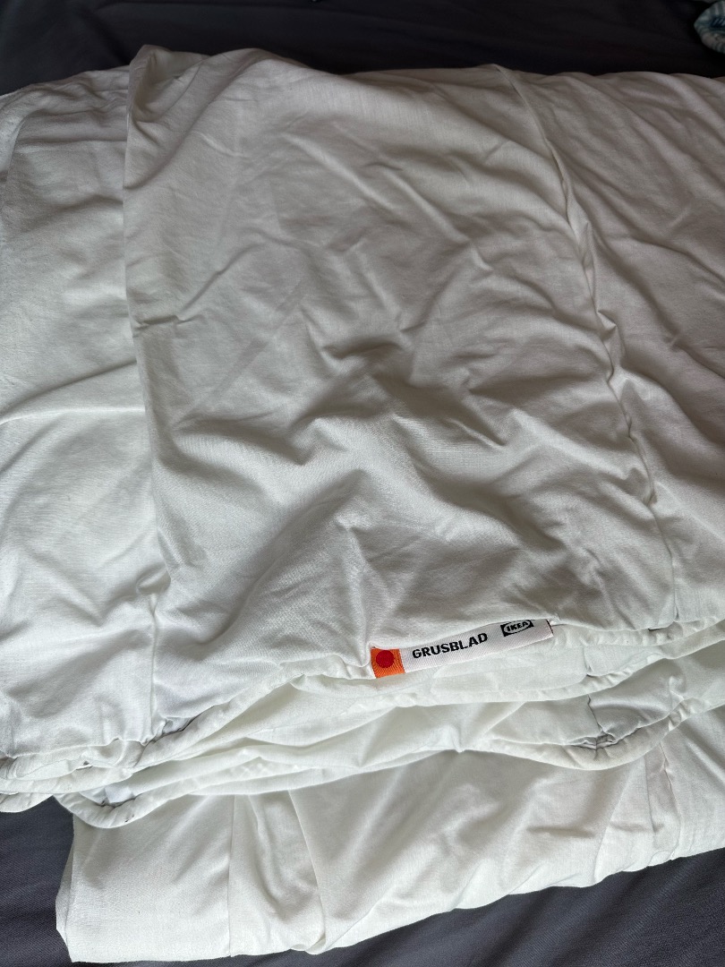 Ikea quilt grusblad, Furniture & Home Living, Bedding & Towels on Carousell