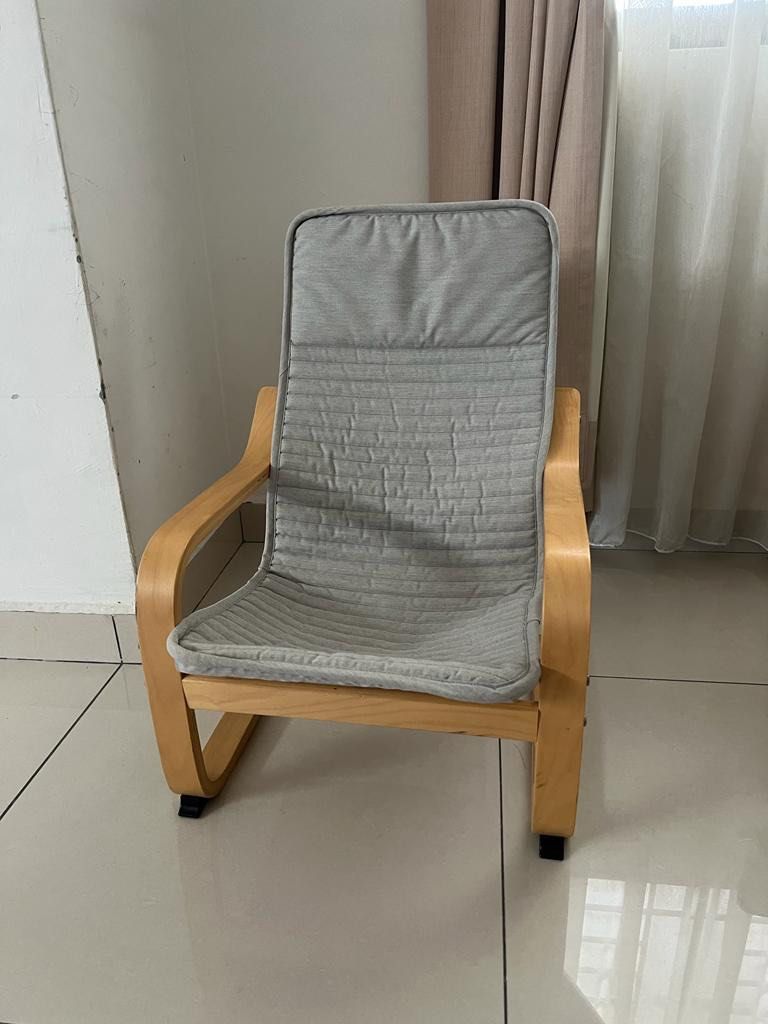 Ikea poang on sale children's armchair
