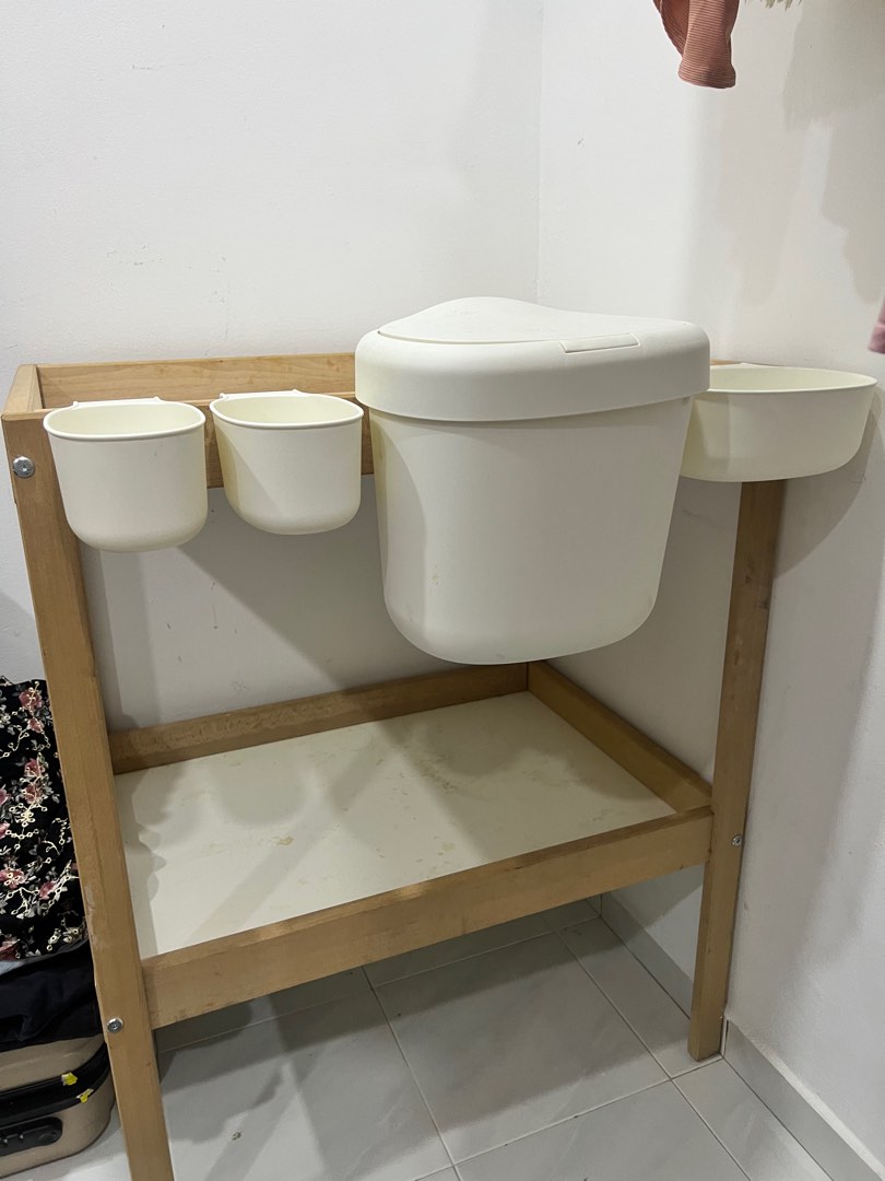 IKEA diaper changing table set, Babies & Kids, Bathing & Changing