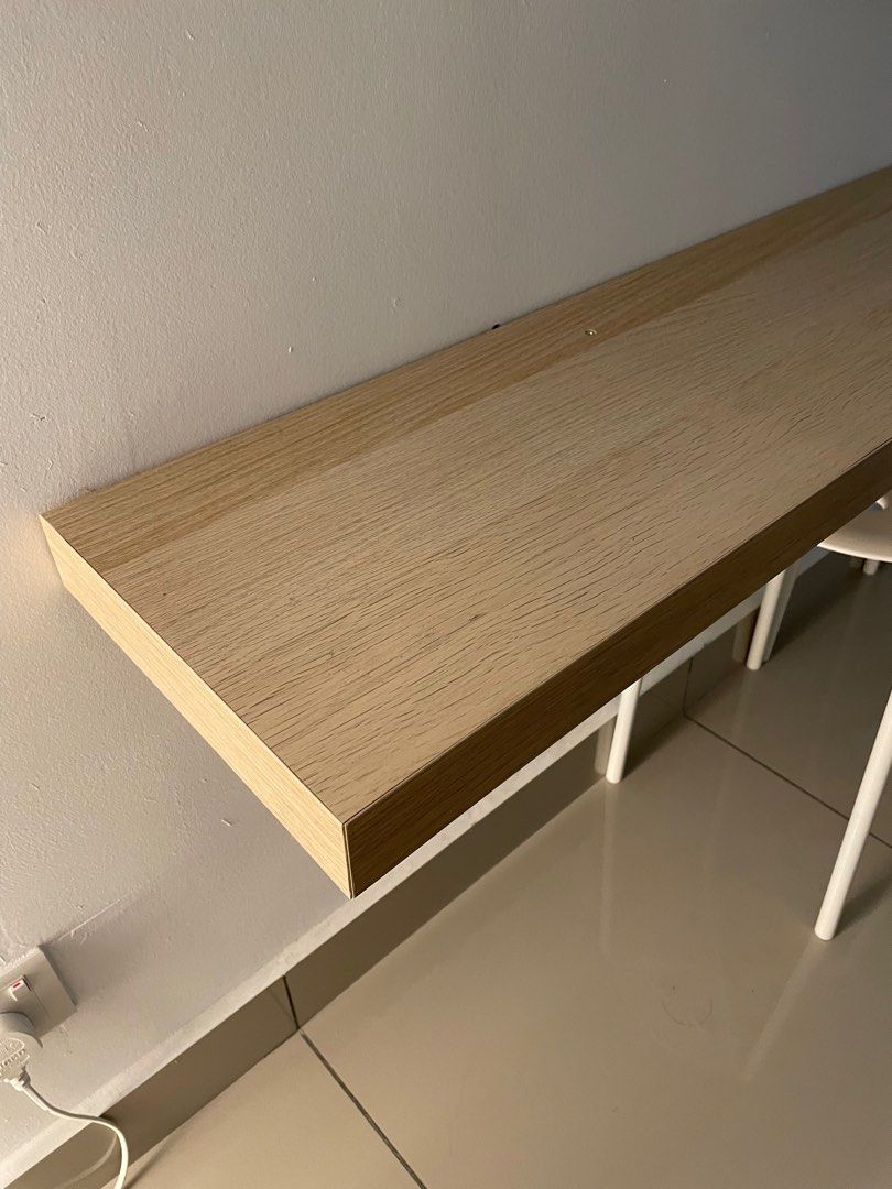Ikea floating shelf, Furniture & Home Living, Furniture, Shelves