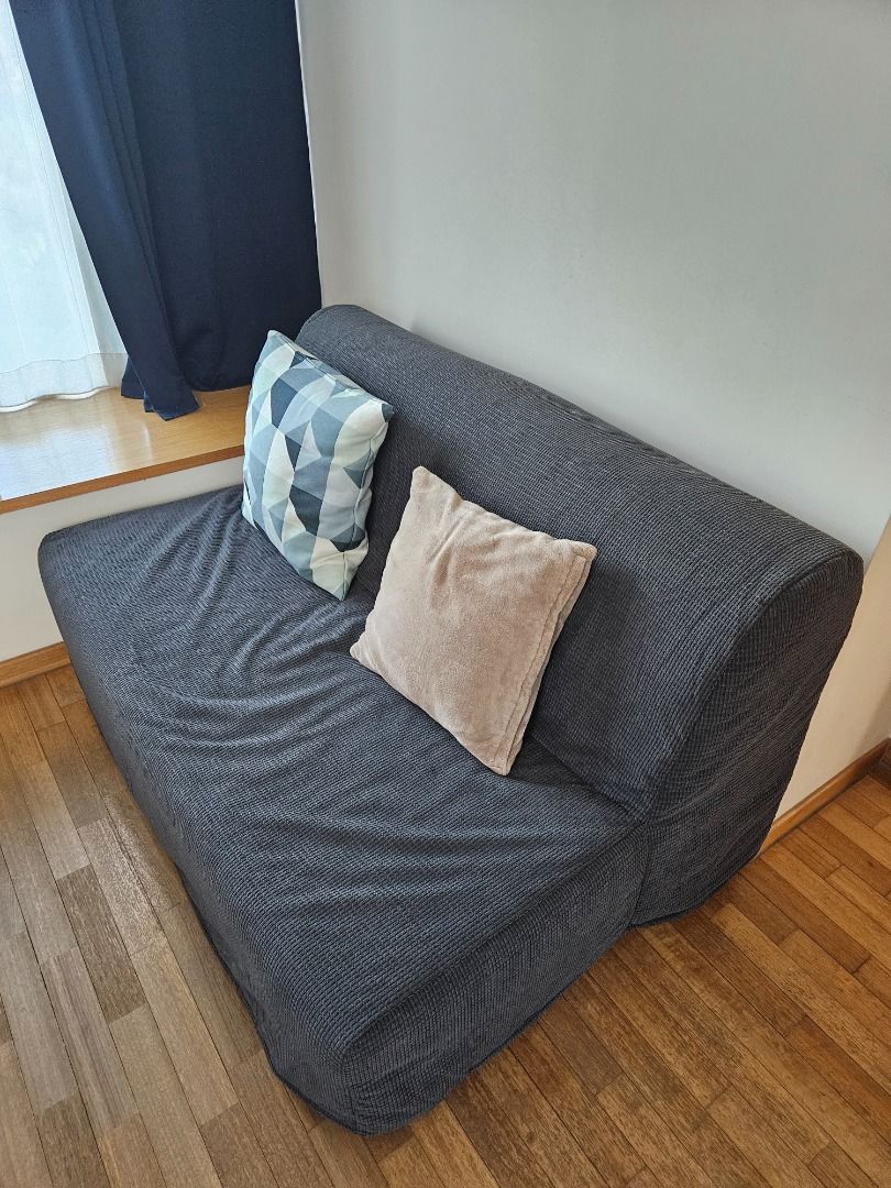 IKEA LYCKSELE 2 seat sofa bed, Furniture & Home Living, Furniture