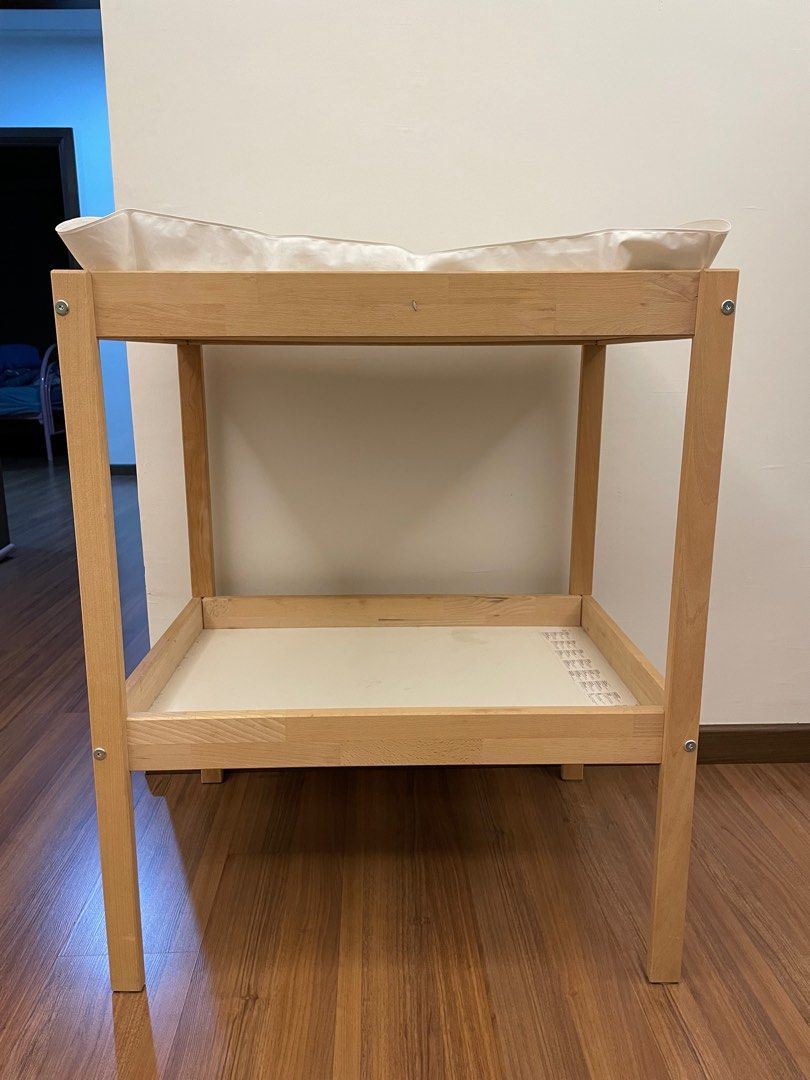 Ikea sniglar diaper changing table, Babies & Kids, Baby Nursery & Kids