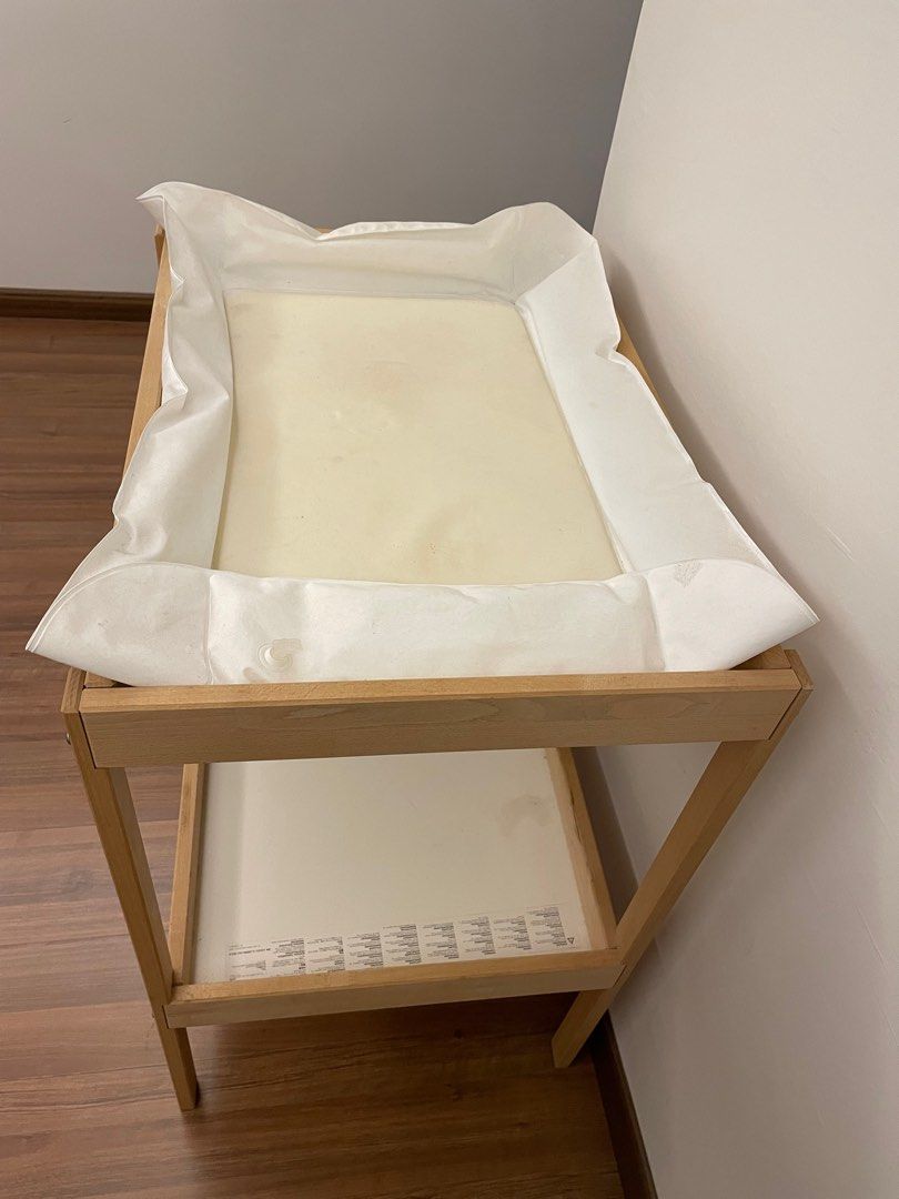 Ikea sniglar diaper changing table, Babies & Kids, Baby Nursery & Kids