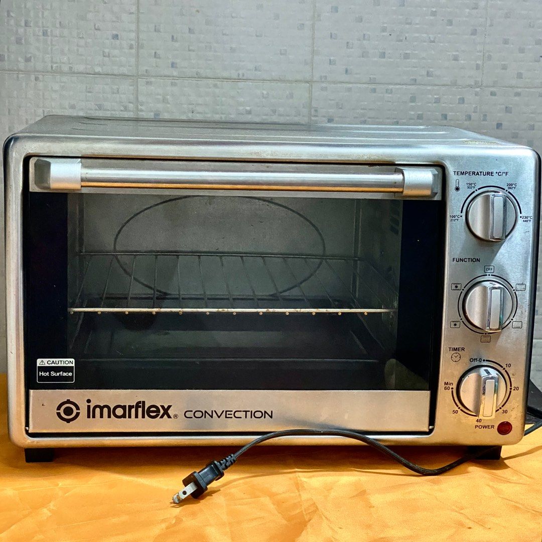 Imarflex Convection Oven 21 Liters Turbo Broiler, TV & Home Appliances