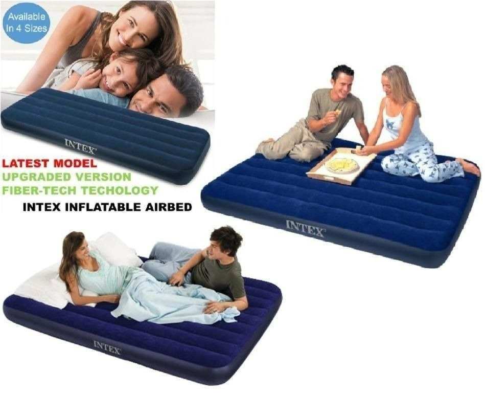 Inflatable Bed Mattress (4 Sizes), Furniture & Home Living, Furniture