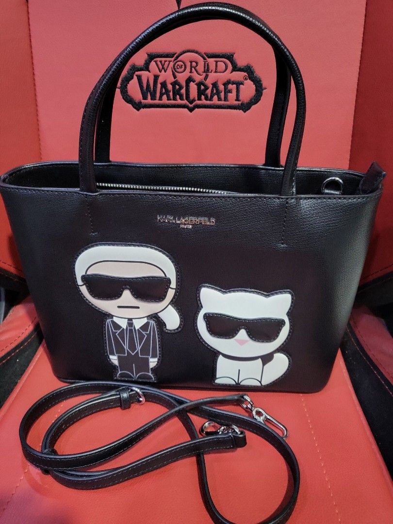 Karl Lagerfeld Maybelle tote bag, Women's Fashion, Bags & Wallets