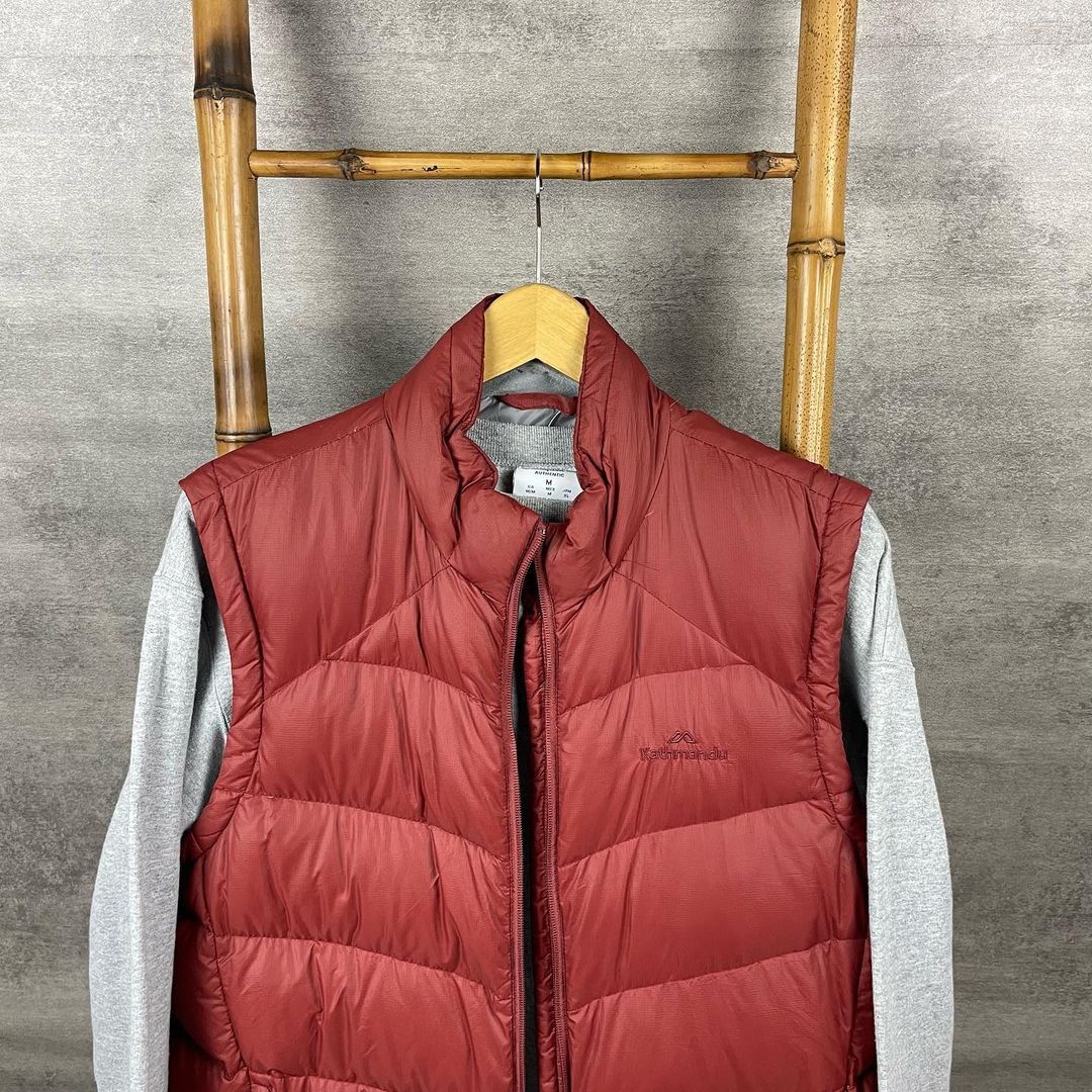 kathmandu puffer down vest JNVS13, Fesyen Pria, Pakaian , Atasan di