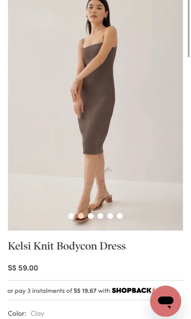 knee length dresses for ladies Kelsi Midi Dress – Goldilocks Boutique + Ciss & Cola main image 0