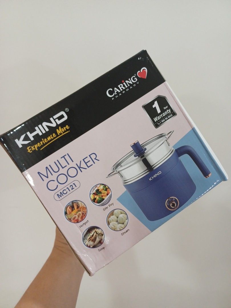 KHIND Multi Cooker MC121, TV & Home Appliances, Kitchen Appliances