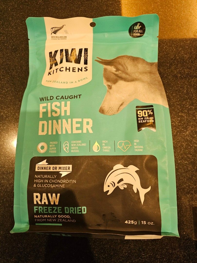 Kiwi Kitchen Wild Caught Fish Dinner, Pet Supplies, Pet Food on Carousell