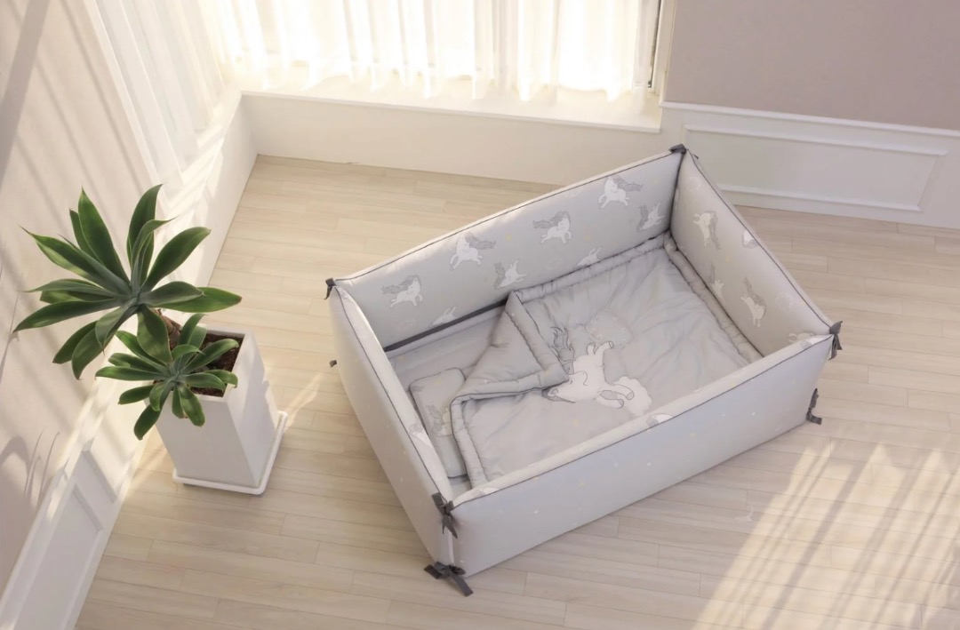 Korean Baby Bumper Bed and Playhouse Set, Babies & Kids, Baby Nursery