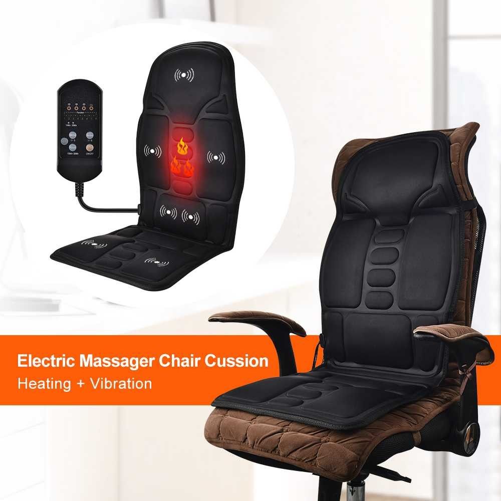 Kursi Pijat Getar Hangat Electric Massager Chair 240 V 45 x 40 x 70 cm