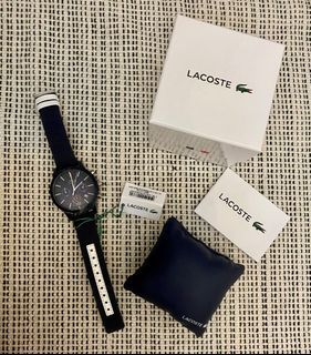 Lacoste L.12.12 Solar, Mens Blue Dial Solar Qtz - Chrono Movement Watch - 2011114