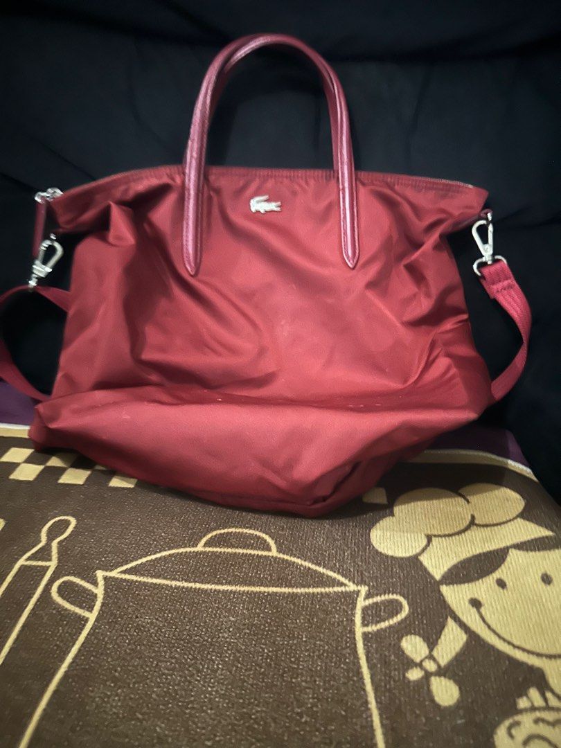 Lacoste Nylon Tote Bag on Carousell