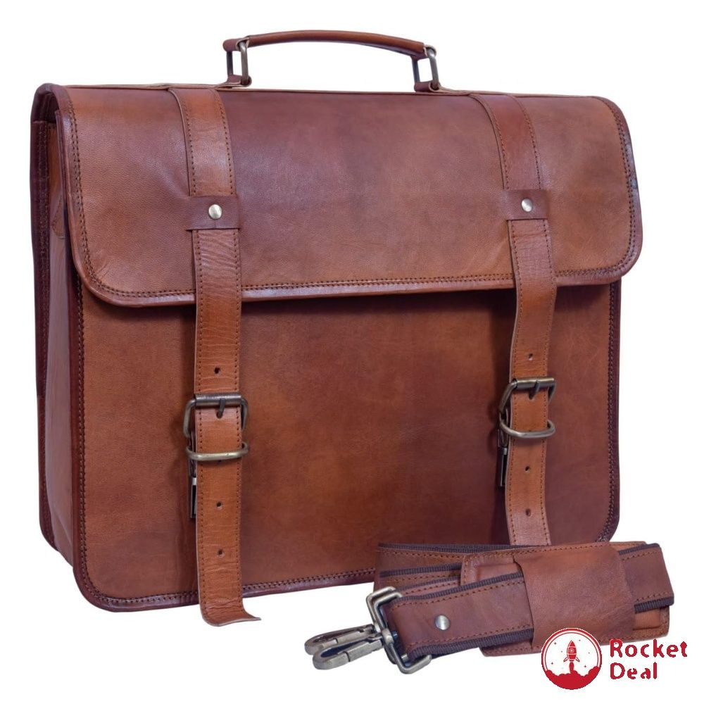 Men's leather office new arrivals laptop bag