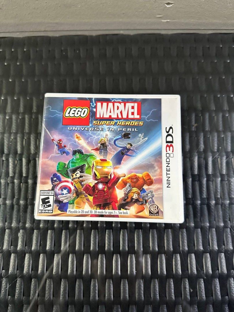 LEGO Marvel Super Heroes Universe in Peril Nintendo 3DS game, Video Gaming,  Video Games, Nintendo on Carousell