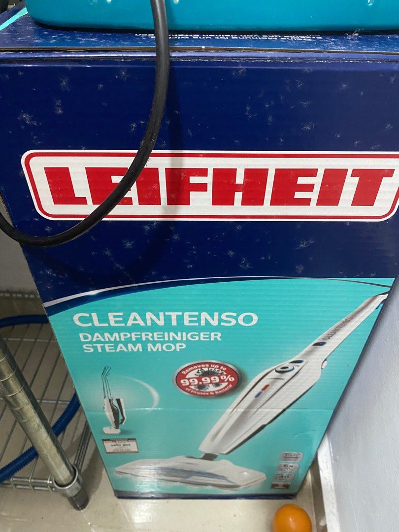 Leifheit cleantenso steam mop, TV & Home Appliances, Vacuum Cleaner