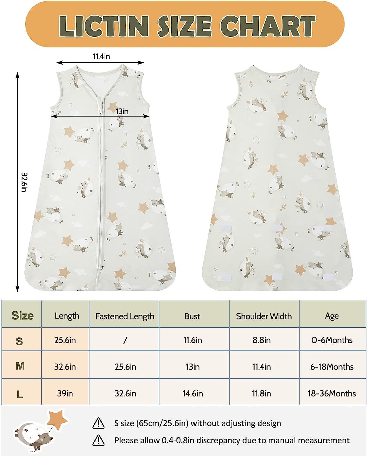 Lictin baby sleeping bag sale