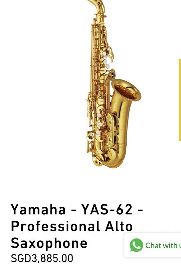 Yamaha YAS 62 Alto — The Boston Sax Shop