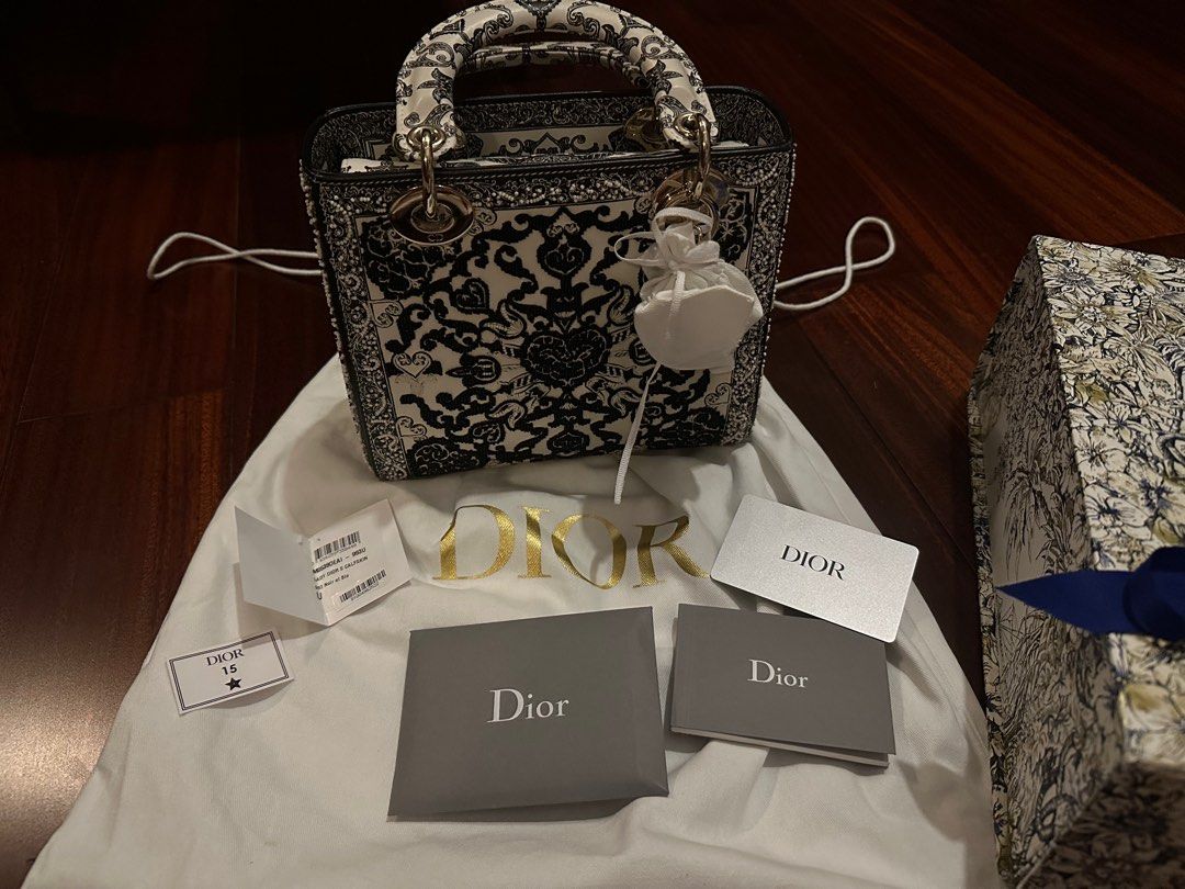 Limited Edition Dior Myabcdior Lady Dior, Luxury, Bags & Wallets On  Carousell