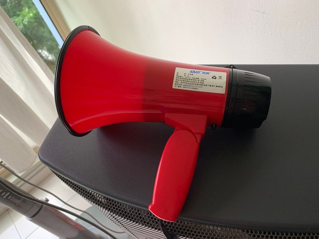 Loud Hailer Loud Speaker, Audio, Portable Audio Accessories on Carousell