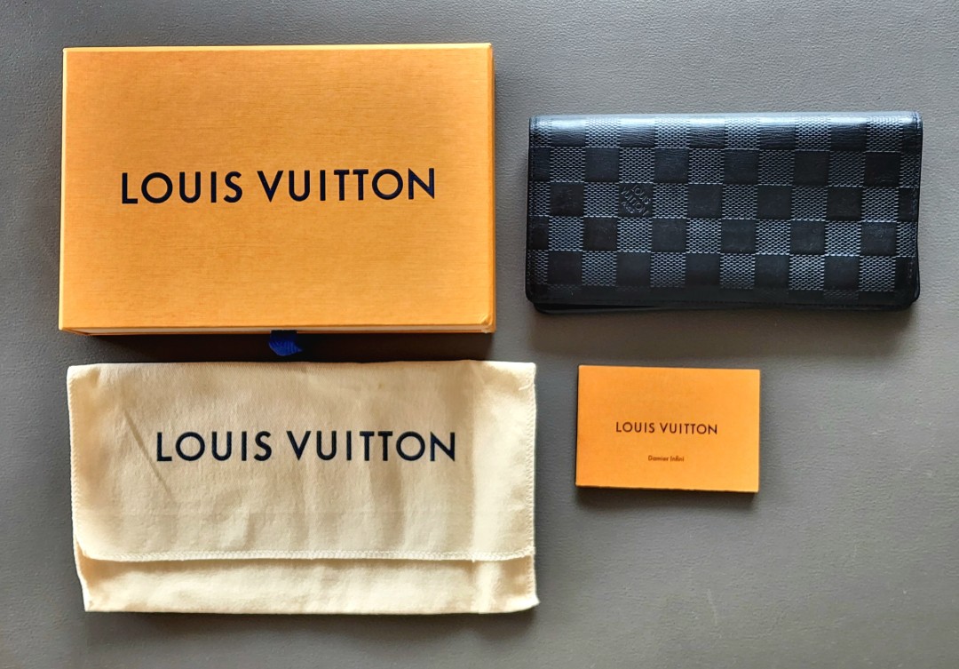 Louis Vuitton Brazza Damier Infini Leather Long Wallet on Carousell