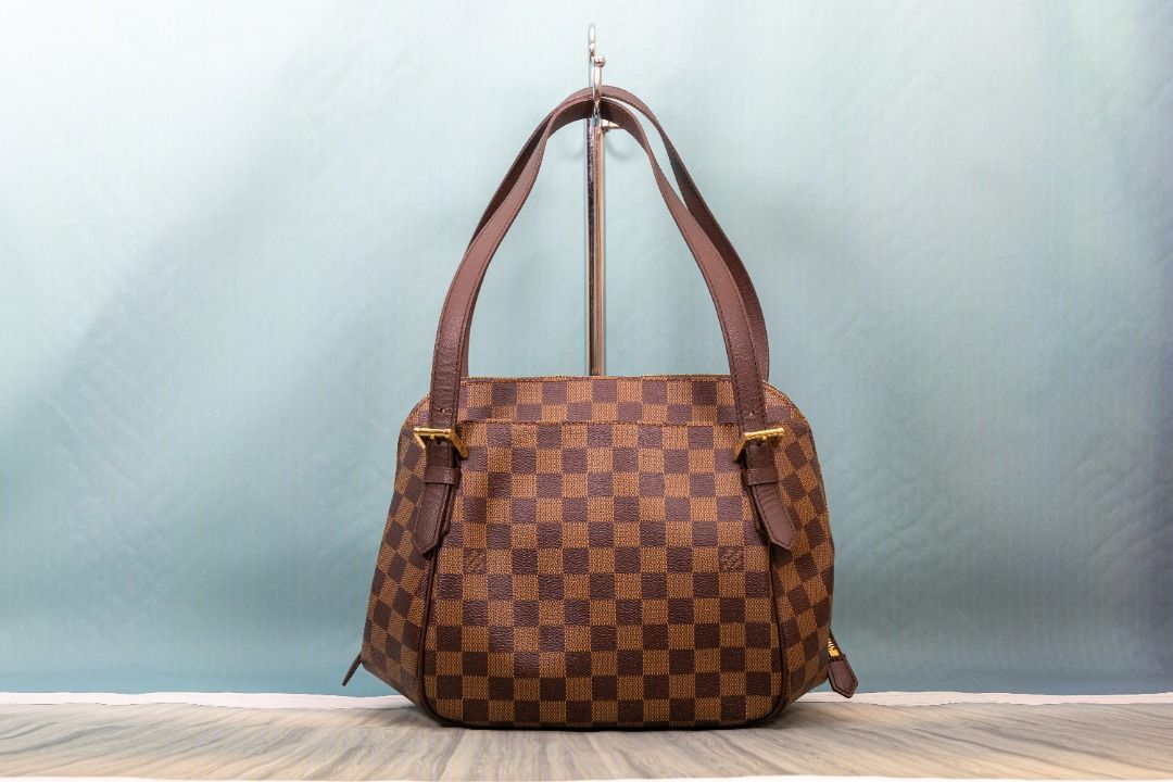 Louis Vuitton Damier Ebene Belem MM Shoulder Bag, Luxury, Bags