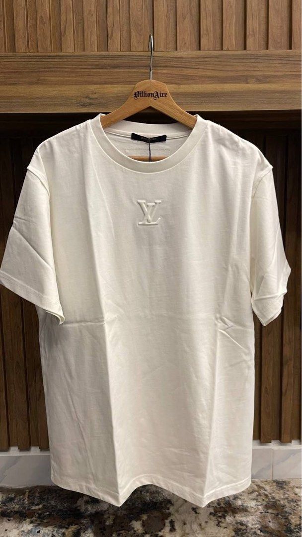 Louis Vuitton LV Embossed Tee, Men's Fashion, Tops & Sets, Tshirts