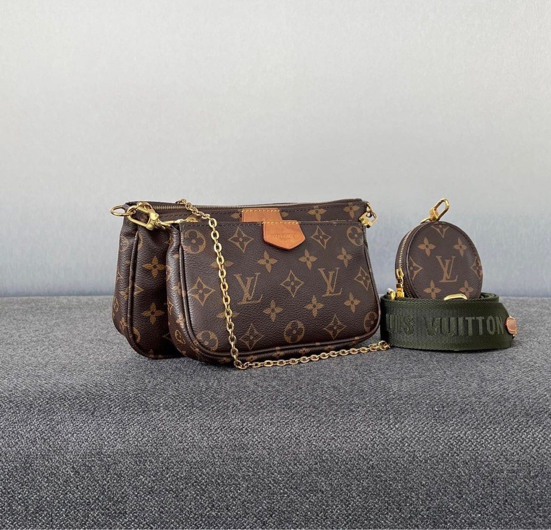 Louis Vuitton Round Coin Pouch from Multi Pochette Accessoiry Monogram,  Luxury, Bags & Wallets on Carousell