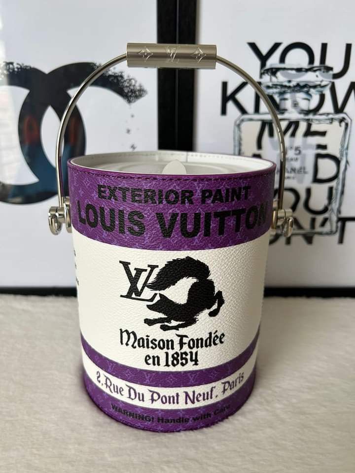 Louis Vuitton Ultra Violet Monogram Paint Can Bag