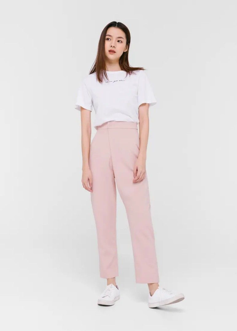 Buy Meisel Crossover High Waist Pants @ Love, Bonito Singapore