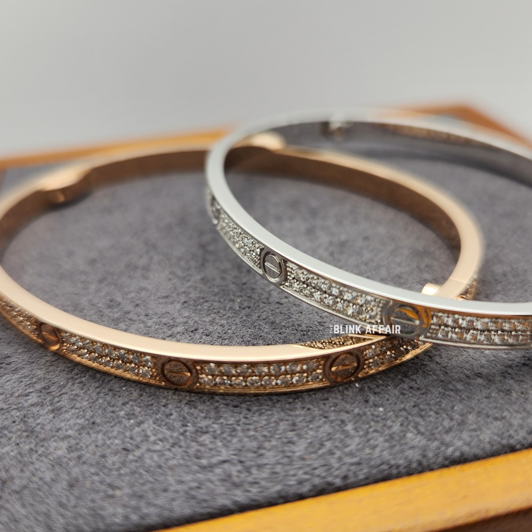 Love Slim Bracelets Paved Women s Fashion Jewelry Organisers