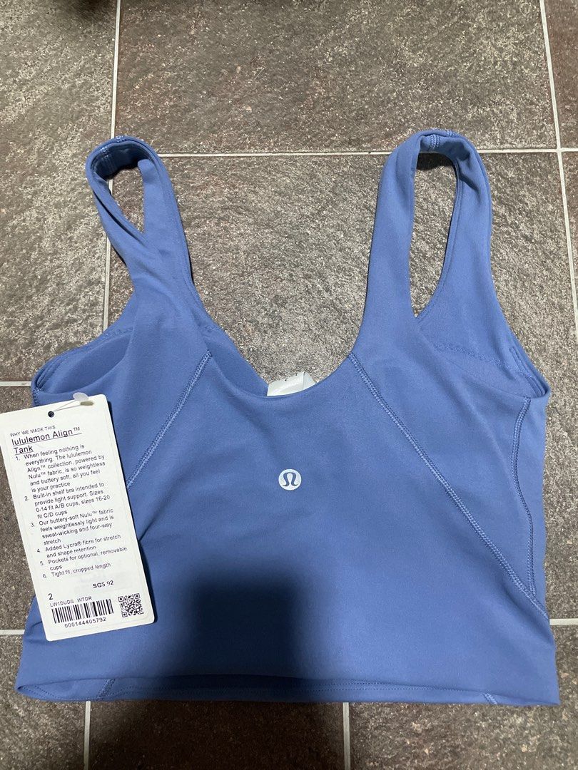 Lululemon Align Tank, Women's Fashion, Activewear on Carousell