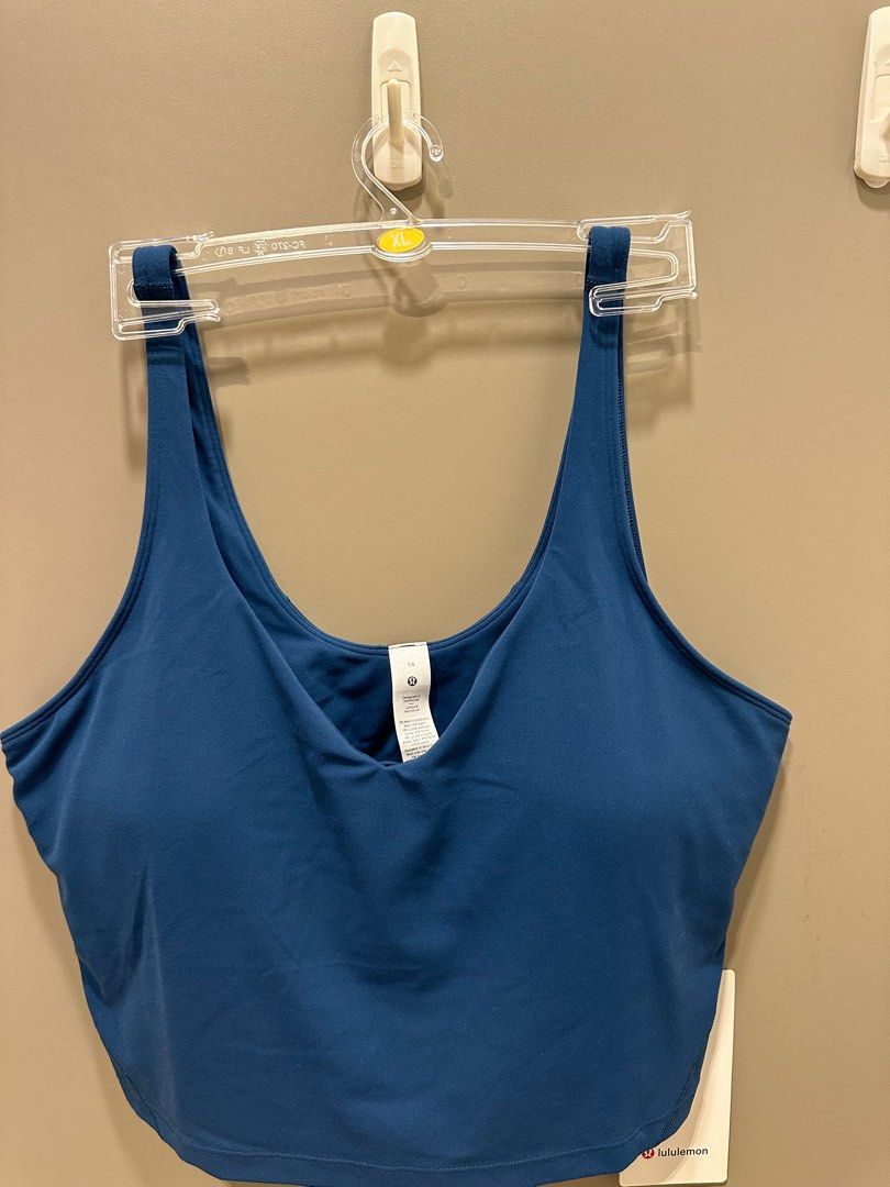 Lululemon Align Waist-Length Racerback in Pastel Blue (Sz 8