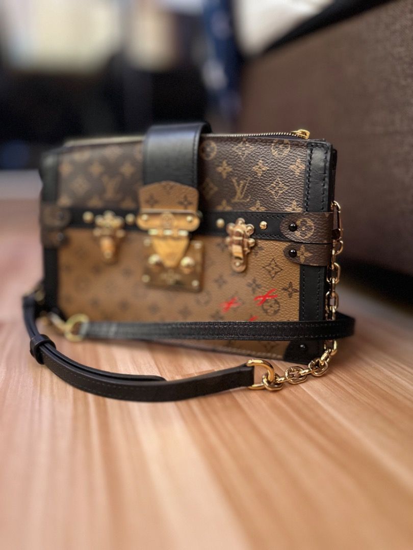 LV CLUTCH TRUNK Luxury Bags Wallets on Carousell