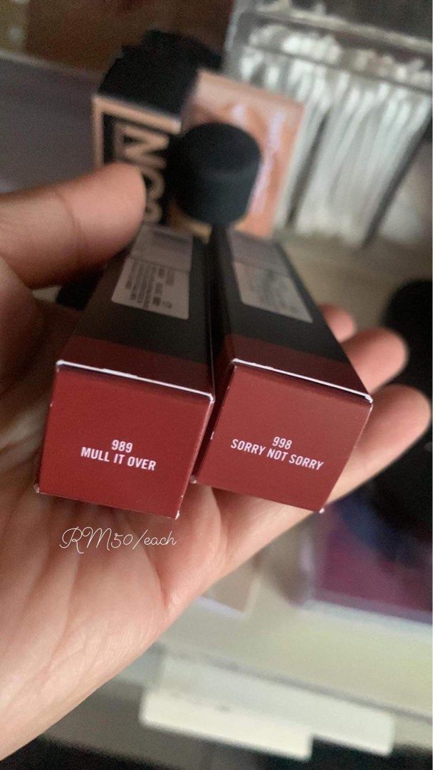 MAC Powder Kiss Liquid Lipstick Mull It Over, Beauty & Personal Care, Face, Makeup on Carousell