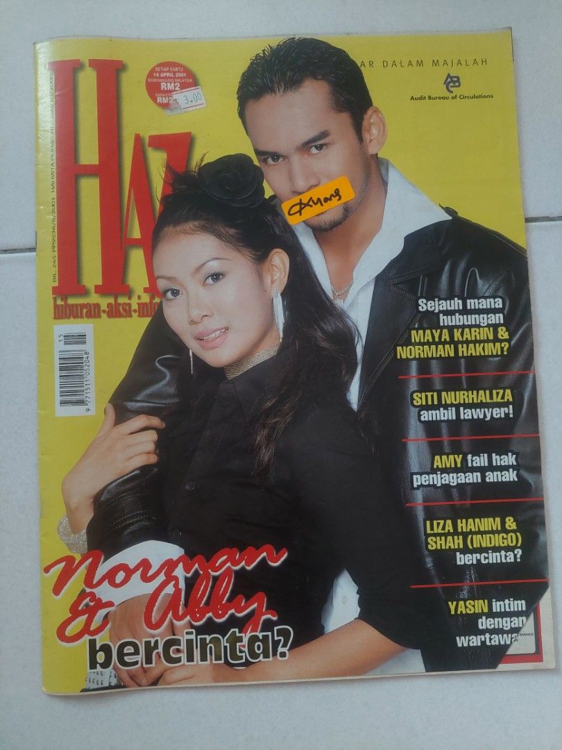 Majalah Hai 14 April 2001, Hobbies & Toys, Books & Magazines, Magazines
