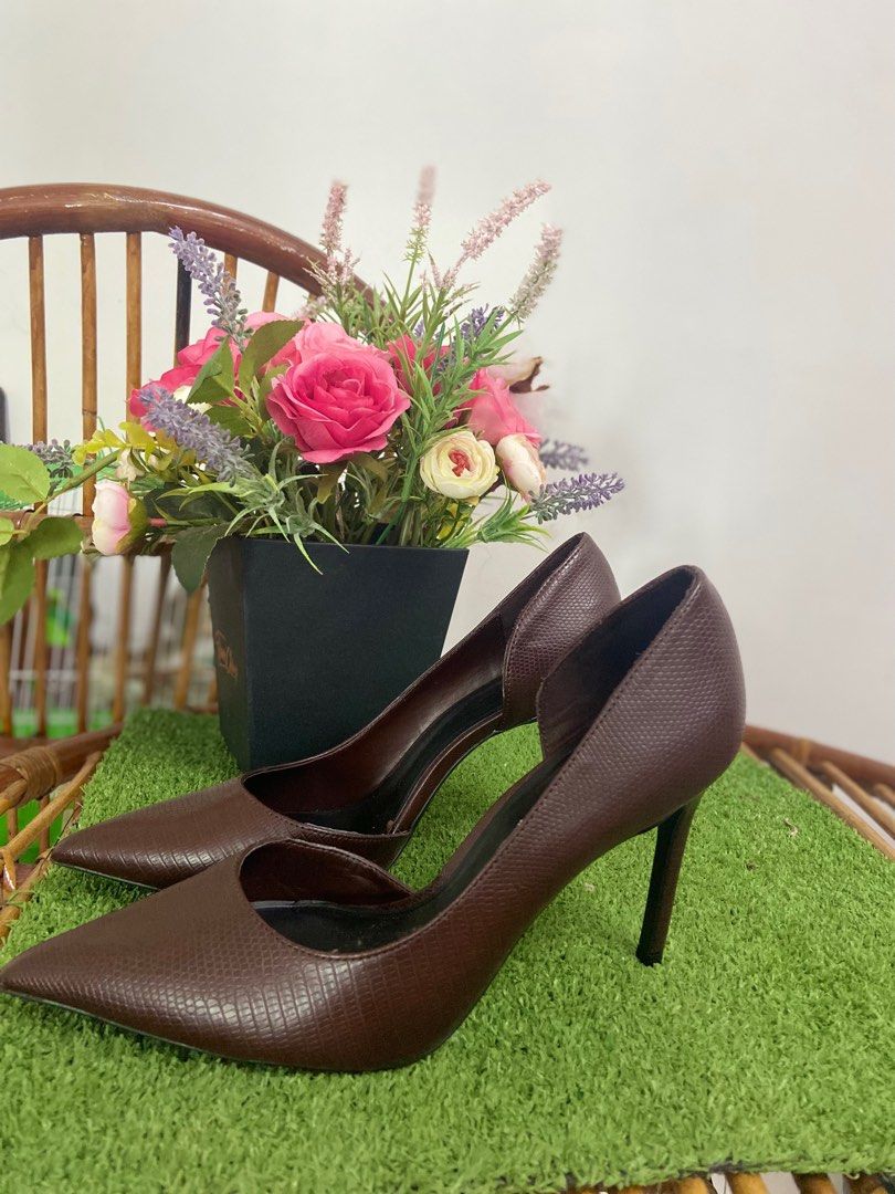 Mango asymmetric cheap stiletto shoes