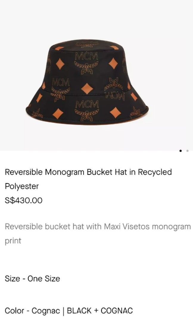 MCM bucket hat